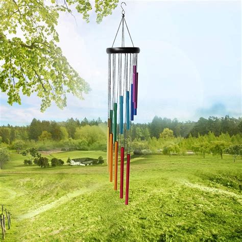 Amazon com wind chimes - Your solar wind chime will slowly shift through a spectrum of incredible colors and will make your patio, home, garden, or wherever you chose to stick them explode with color. Perfect for porches, patios, pergolas, or any outdoor area. The weather-resistant, sustainable design of this color changing wind chime allows you to enjoy the whimsical ...